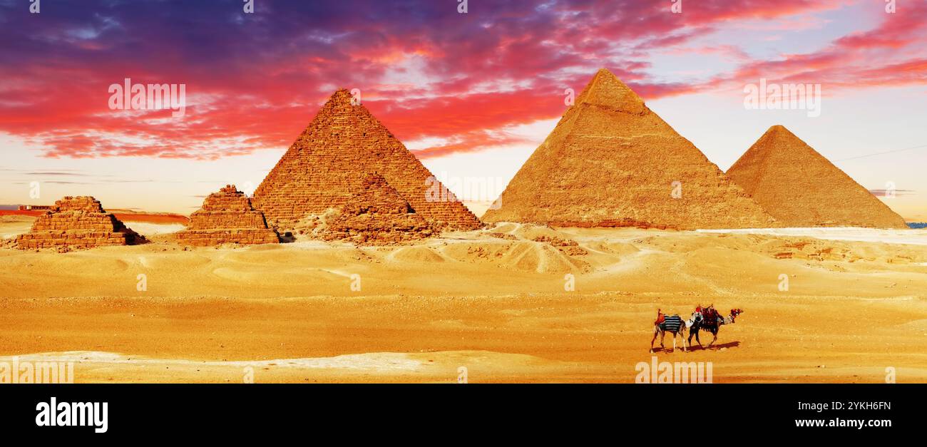 Great Pyramid , located at Giza , Egypt Stock Photo - Alamy