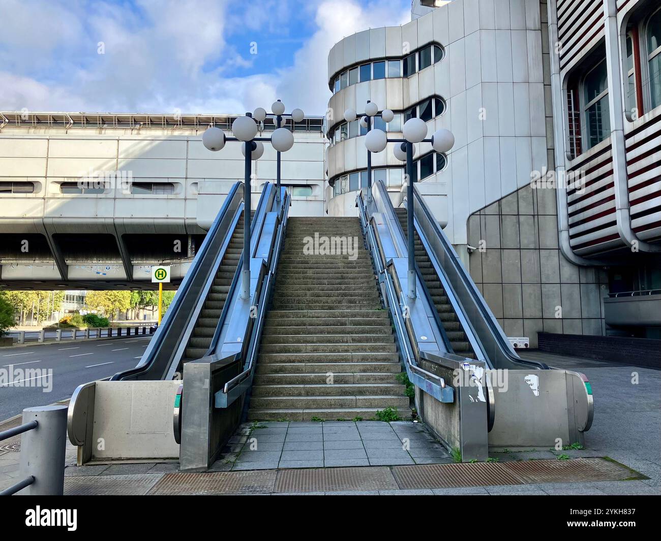 The ICC (Internationales Congress Centrum) in Berlin. Messedamm, Westend, Charlottenburg-Wilmersdorf, Germany, Berlin. 5th October 2023. - Smartphone Captured Stock Image