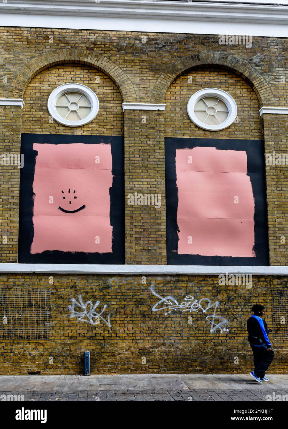 Street art along Brick Lane, London, showing the creativity and ...