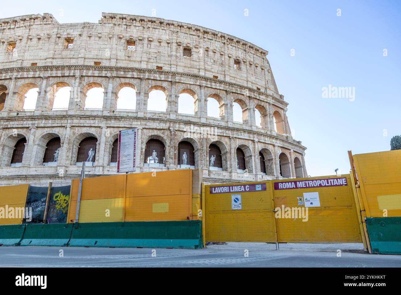 Metro c construction site hi-res stock photography and images - Alamy