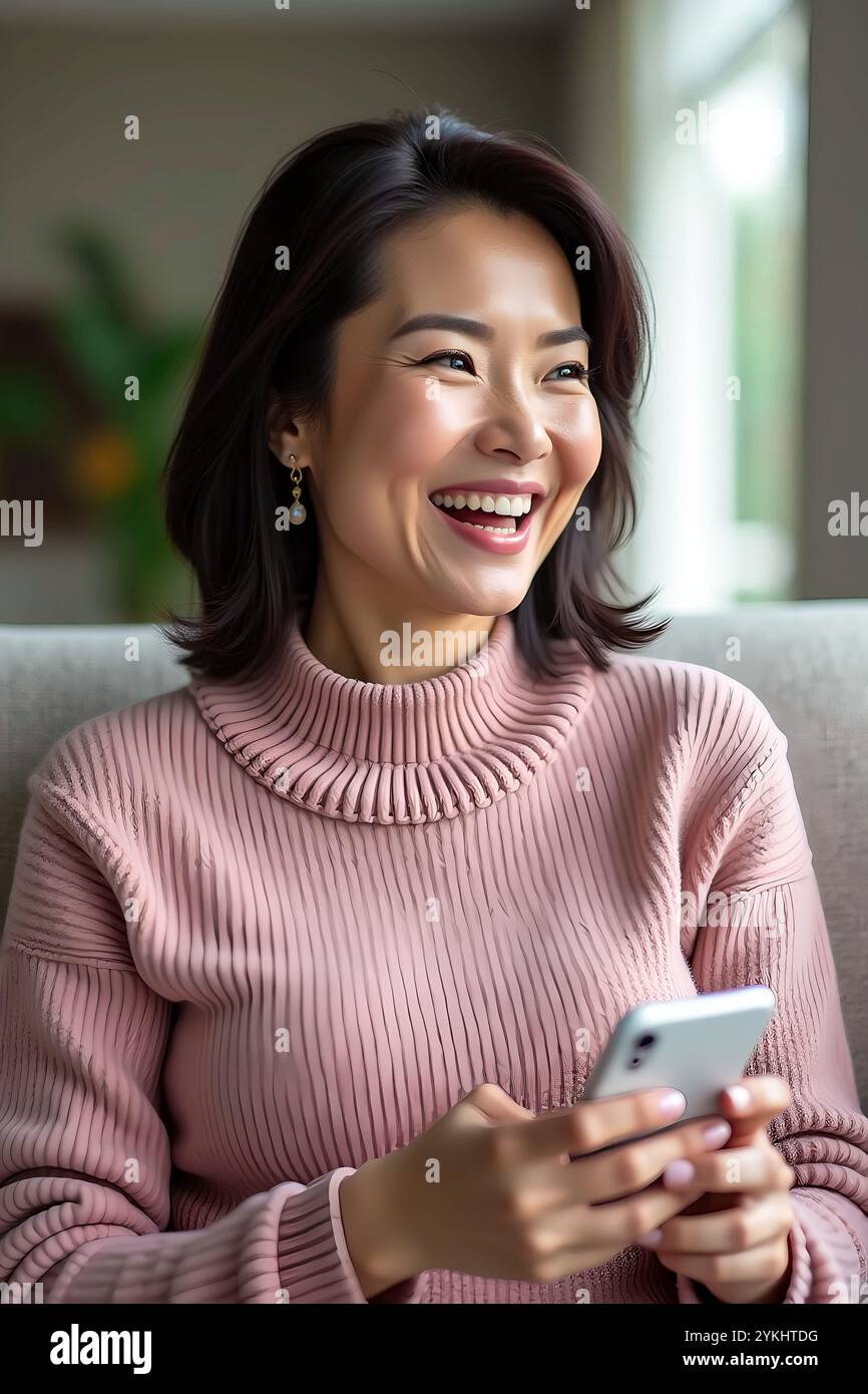 Asian cellphone hi-res stock photography and images - Alamy