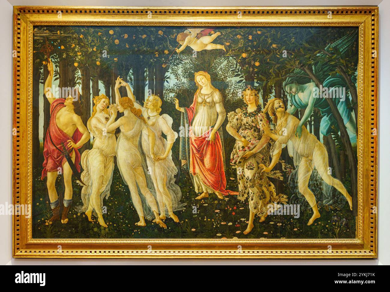 月末SALE❣️FOXEYフォクシー シアーボレロBOTTICELLI La Primavera, Allegory of Spring Framed Art Print by Sandro