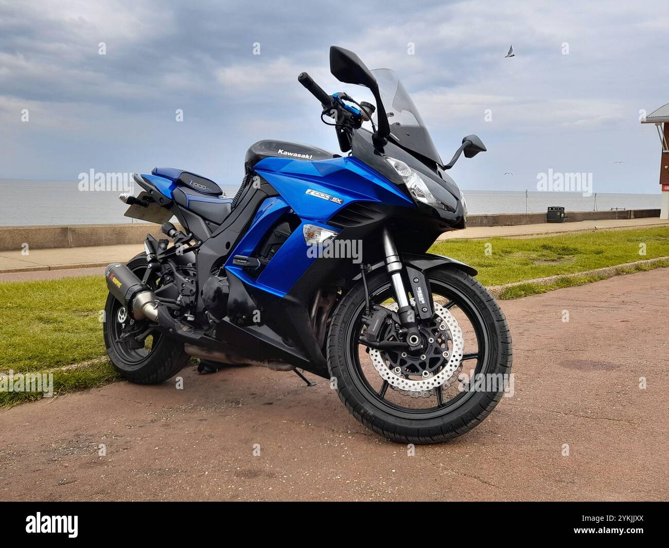 Kawasaki z1000sx motorcycle hi-res stock photography and