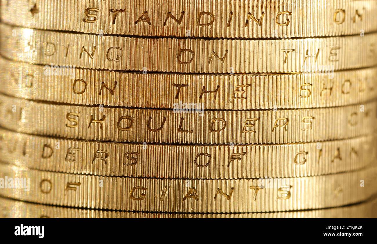 Coin With Inscription The United Kingdom Technology £2 coins with the edge inscription that ...