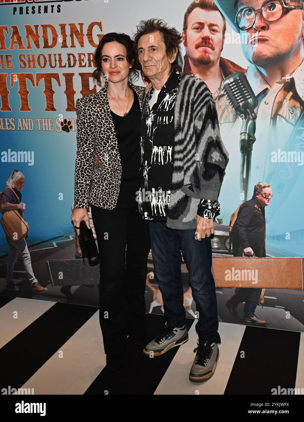 Sally Rocker LONDON, ENGLAND: 18th November 2024: Ronnie Wood, Sally Humphreys ...