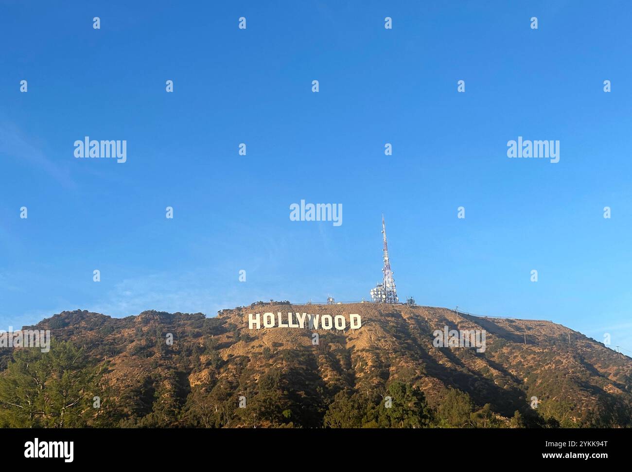 Panorama hollywood hills sign hi-res stock photography and images - Alamy