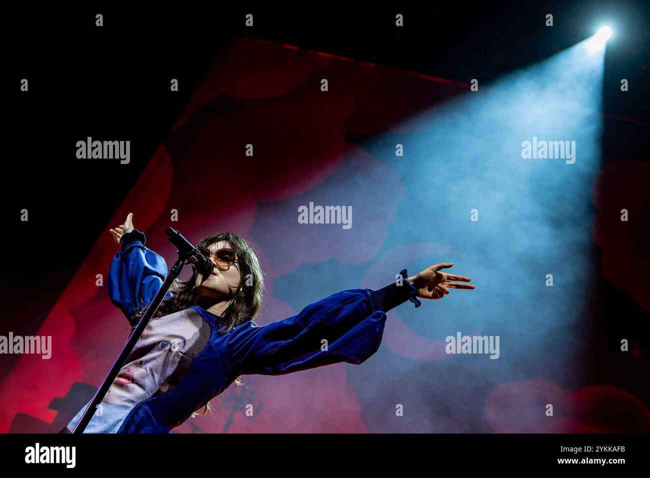 Perform London LONDON, ENGLAND: The Last Dinner Party perform at Hammersmith Apollo ...