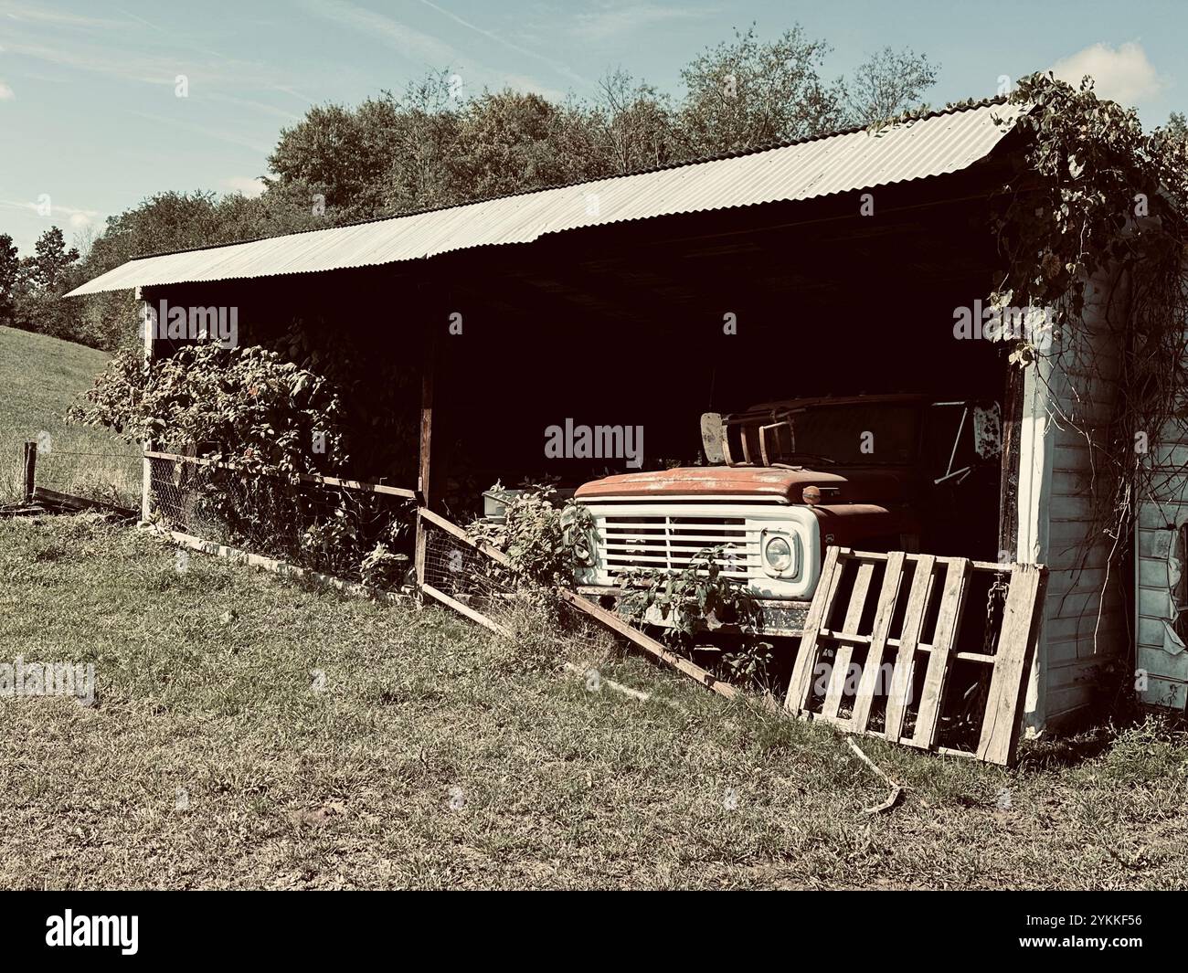 Broke down - Smartphone Captured Stock Image