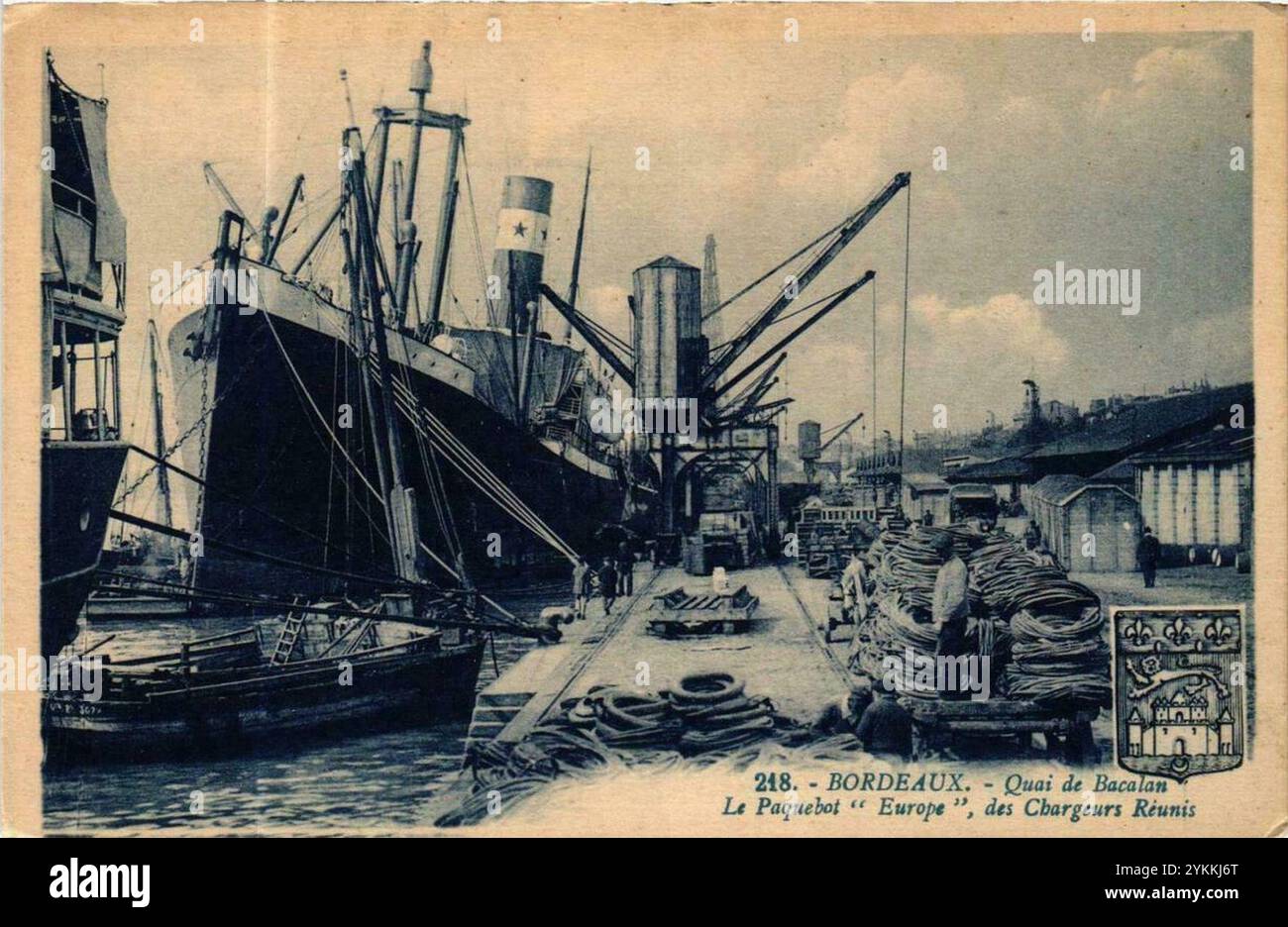 33 BORDEAUX. Quai de Bourgogne vers 1900