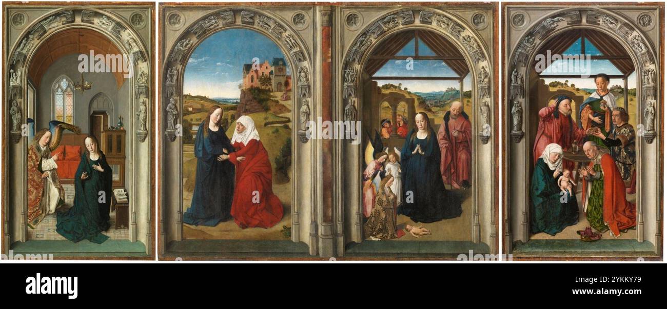 Bouts - Tríptico de la vida de la Virgen, P001461, 2 Stock Photo - Alamy