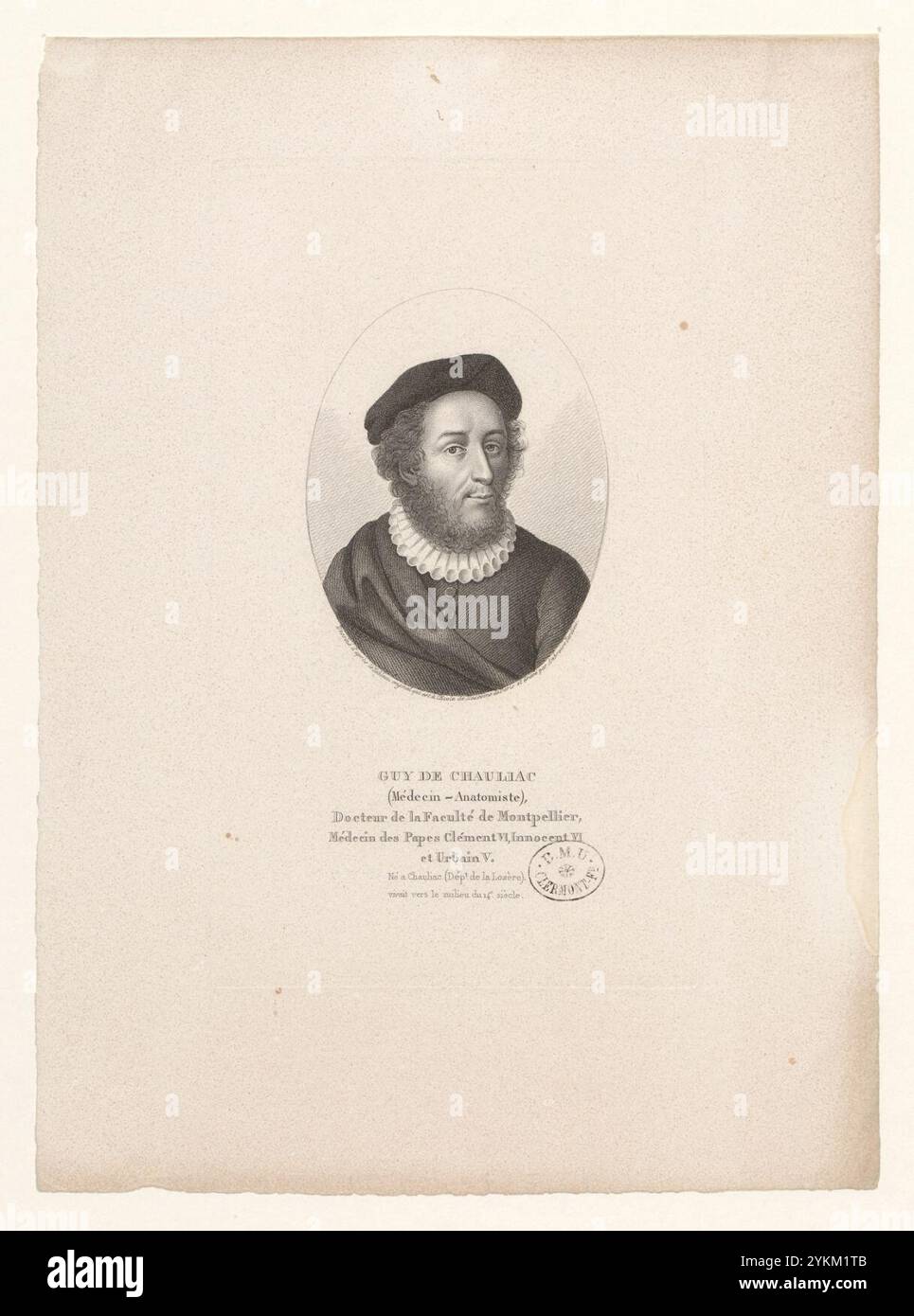 Chauliac, Guy de Stock Photo - Alamy