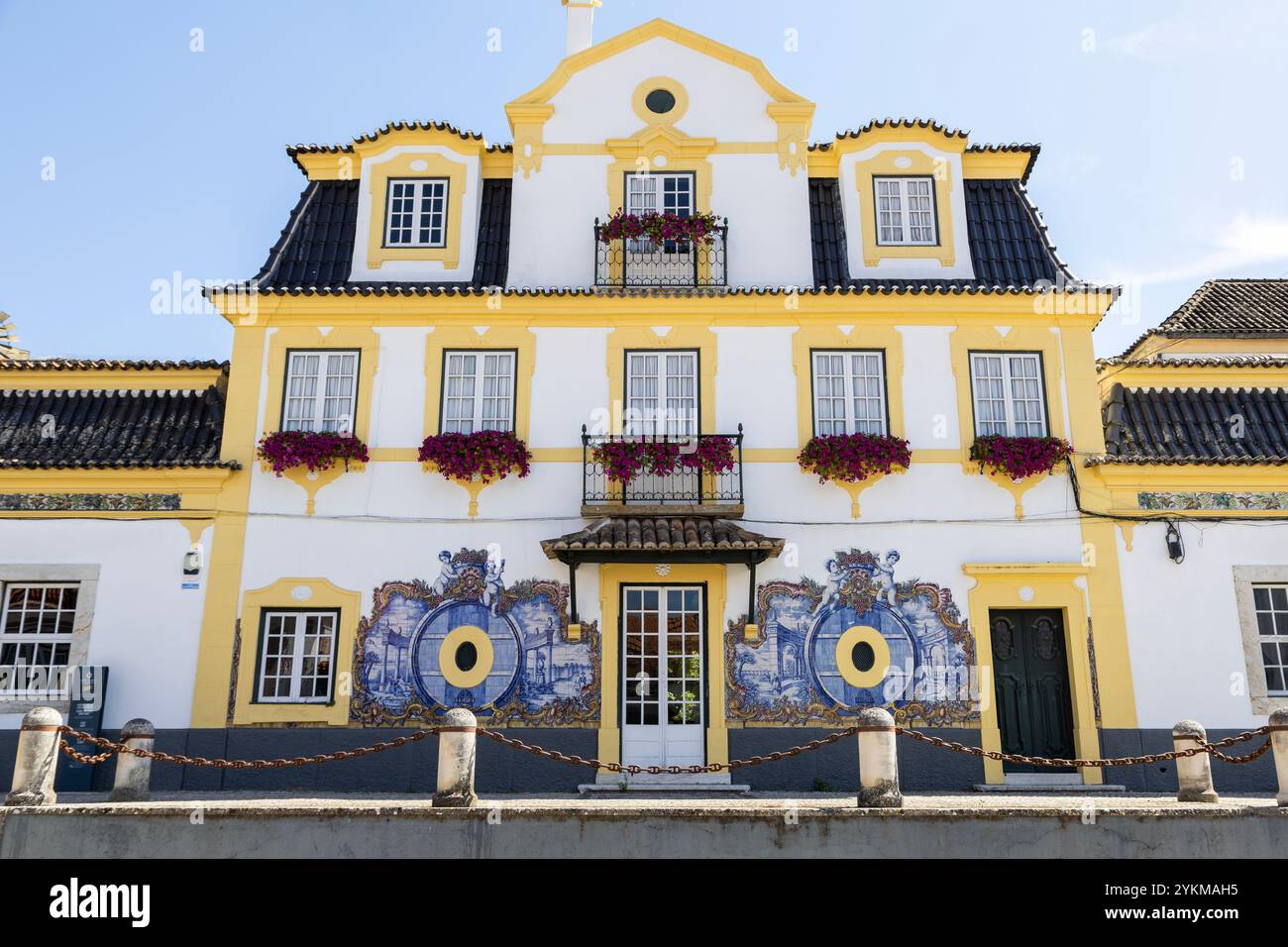 Manor House built in the nineteenth century in Azeitao , Setubal, Portugal Stock Photo