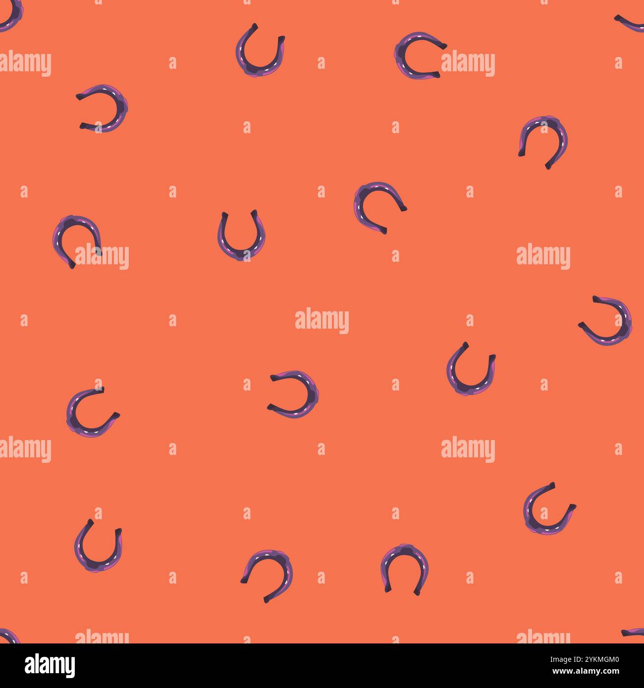Western themed seamless vector pattern Stock Vector