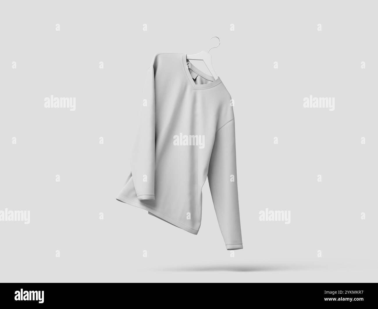 Longsleeve dress white hi-res stock photography and images - Alamy