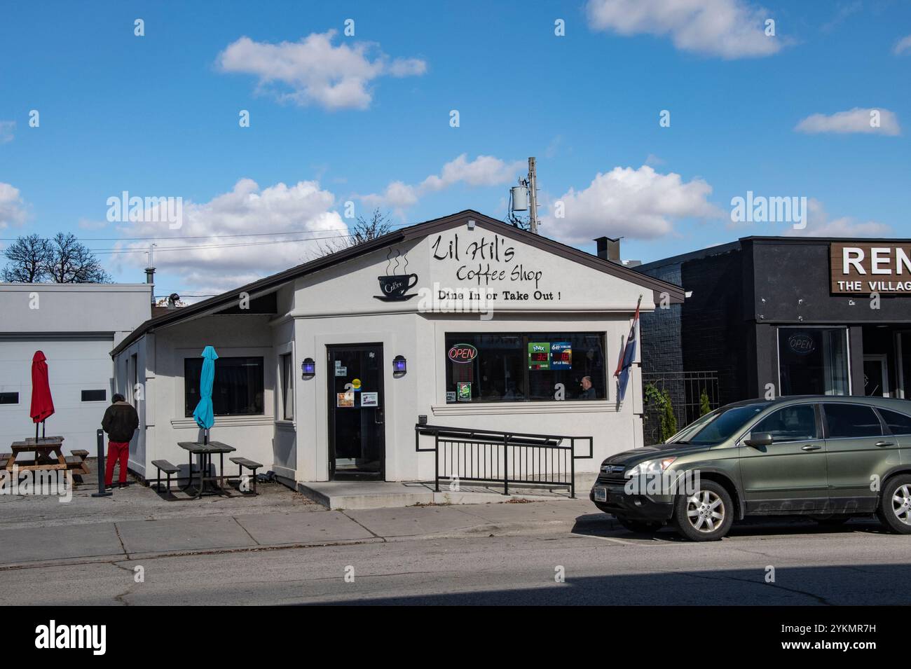 Lil Hil's Coffee Shop on Talbot Street West in downtown Wheatley ...