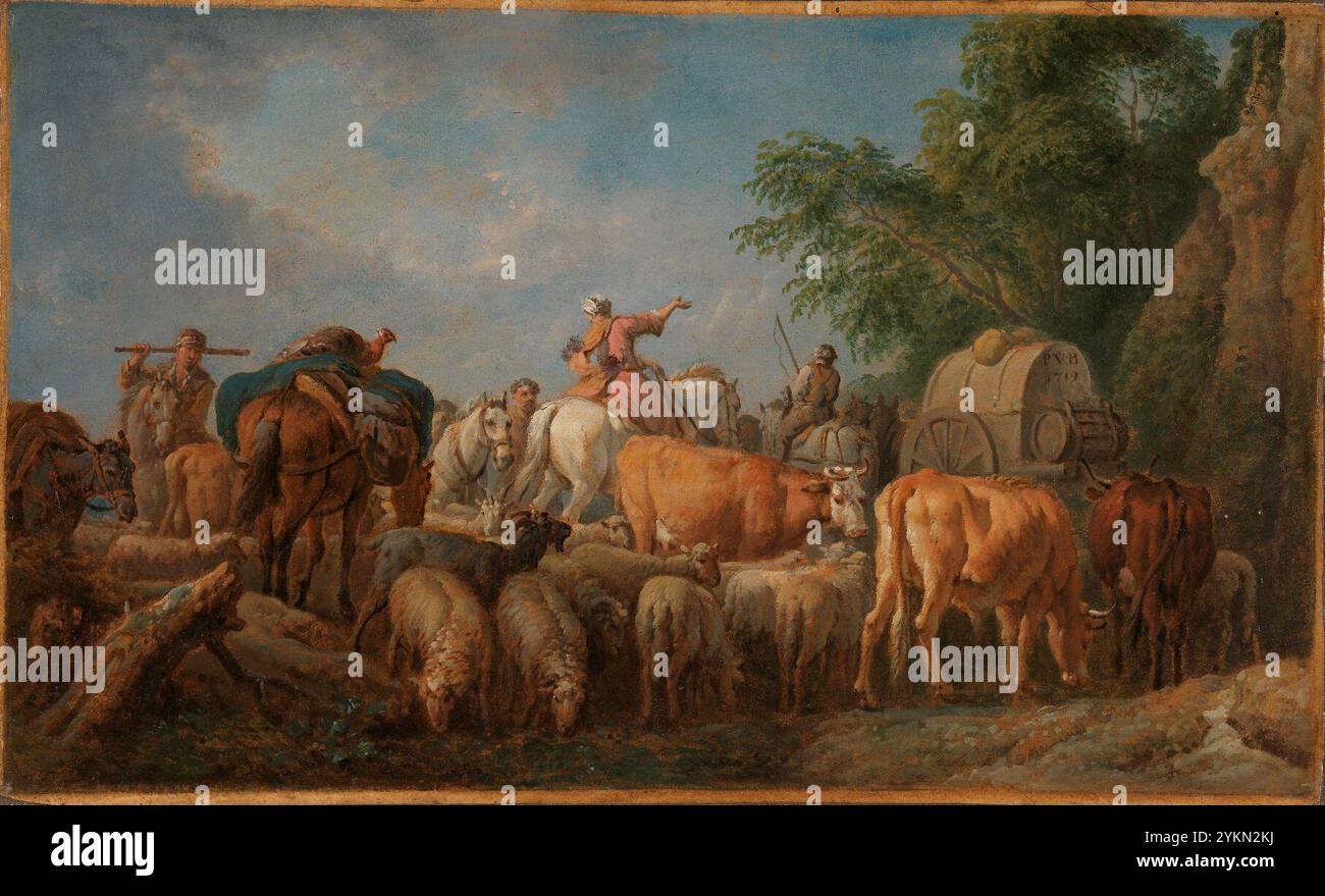 Pieter Van Bloemen A Transport Of Cattle Stock Photo Alamy pieter-van-bloemen-a-transport-of-cattle-stock-photo-alamy