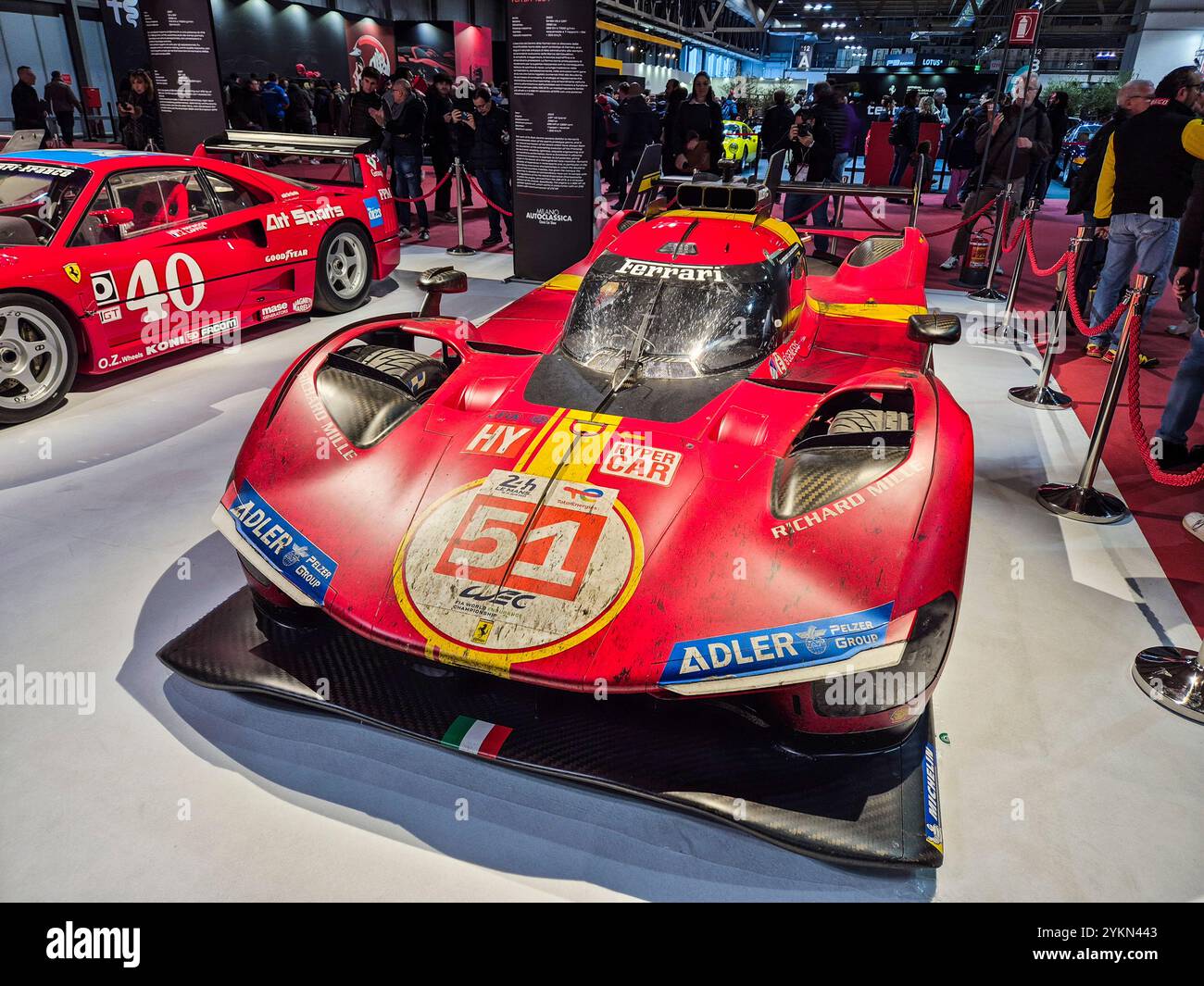 Italy, Rho Fiera, Fiera Milano, Auto Classic 2024, Classic car fair Stock Photo