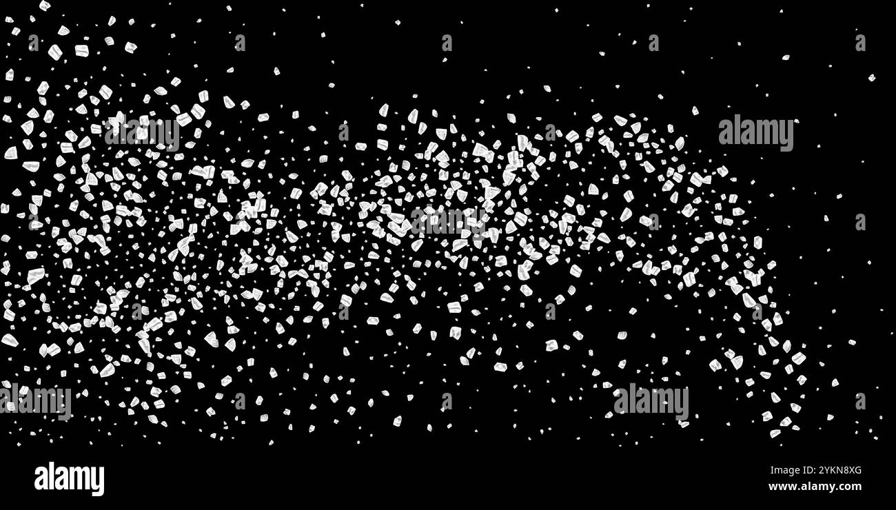 Salt pile drop Stock Vector Images - Alamy