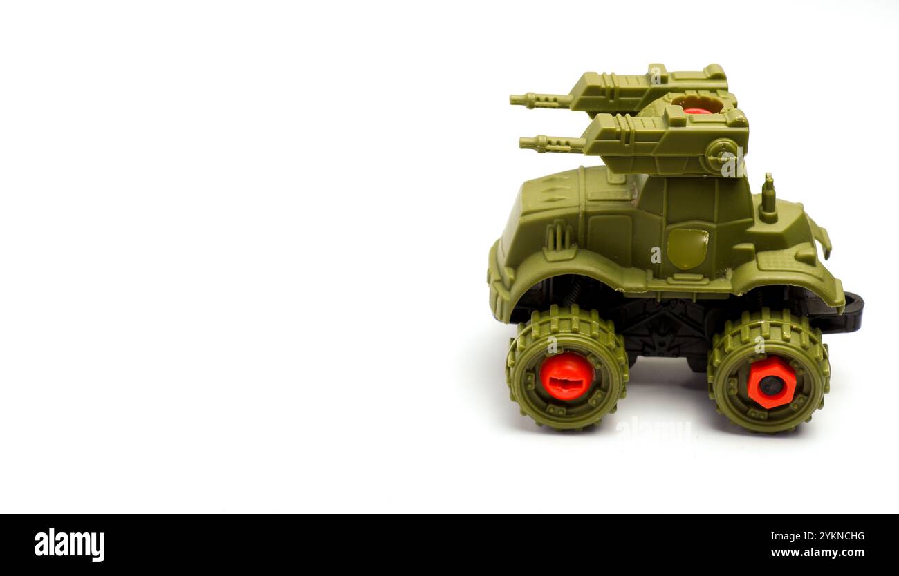 Children's Toy Car In The Shape Of A Military War Tank In Green Color ...