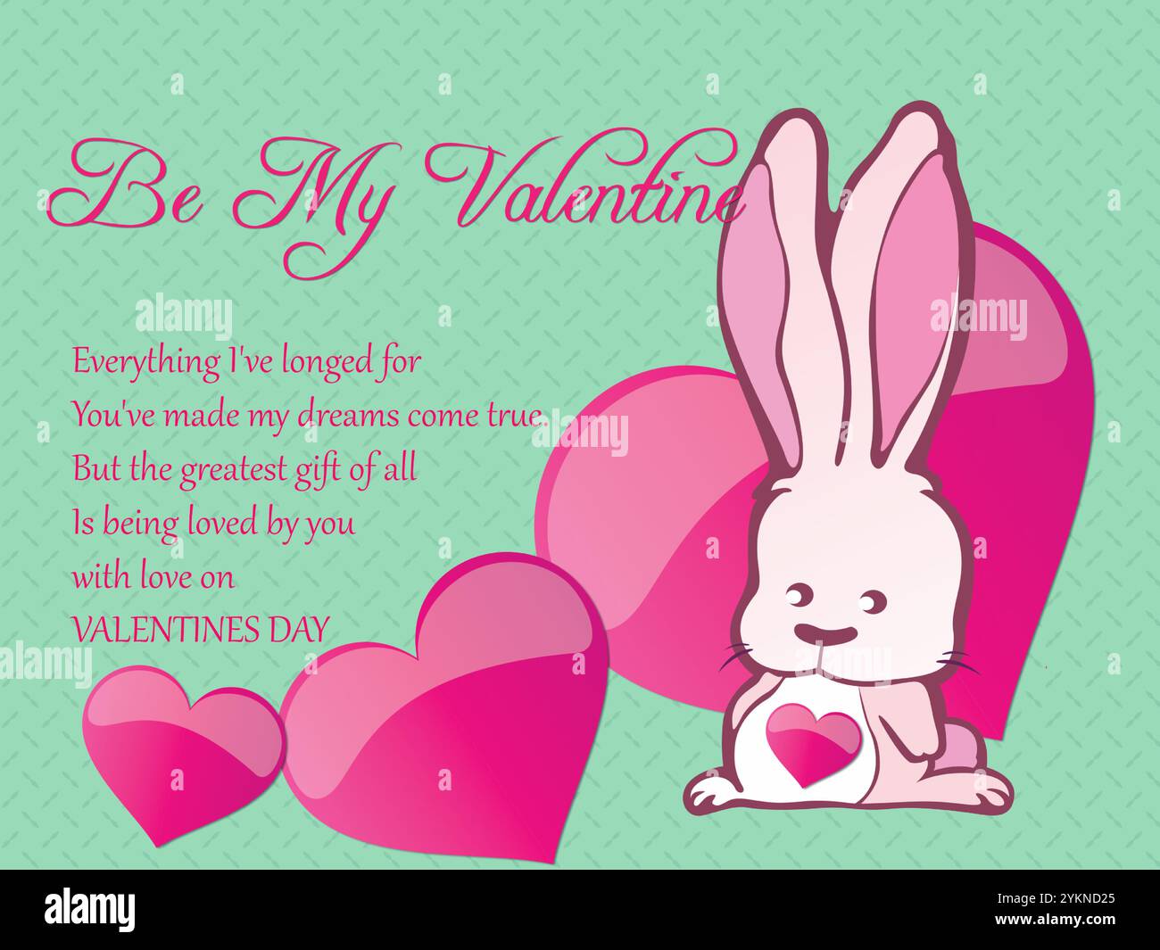 Pink rabbit art Stock Vector Images - Alamy