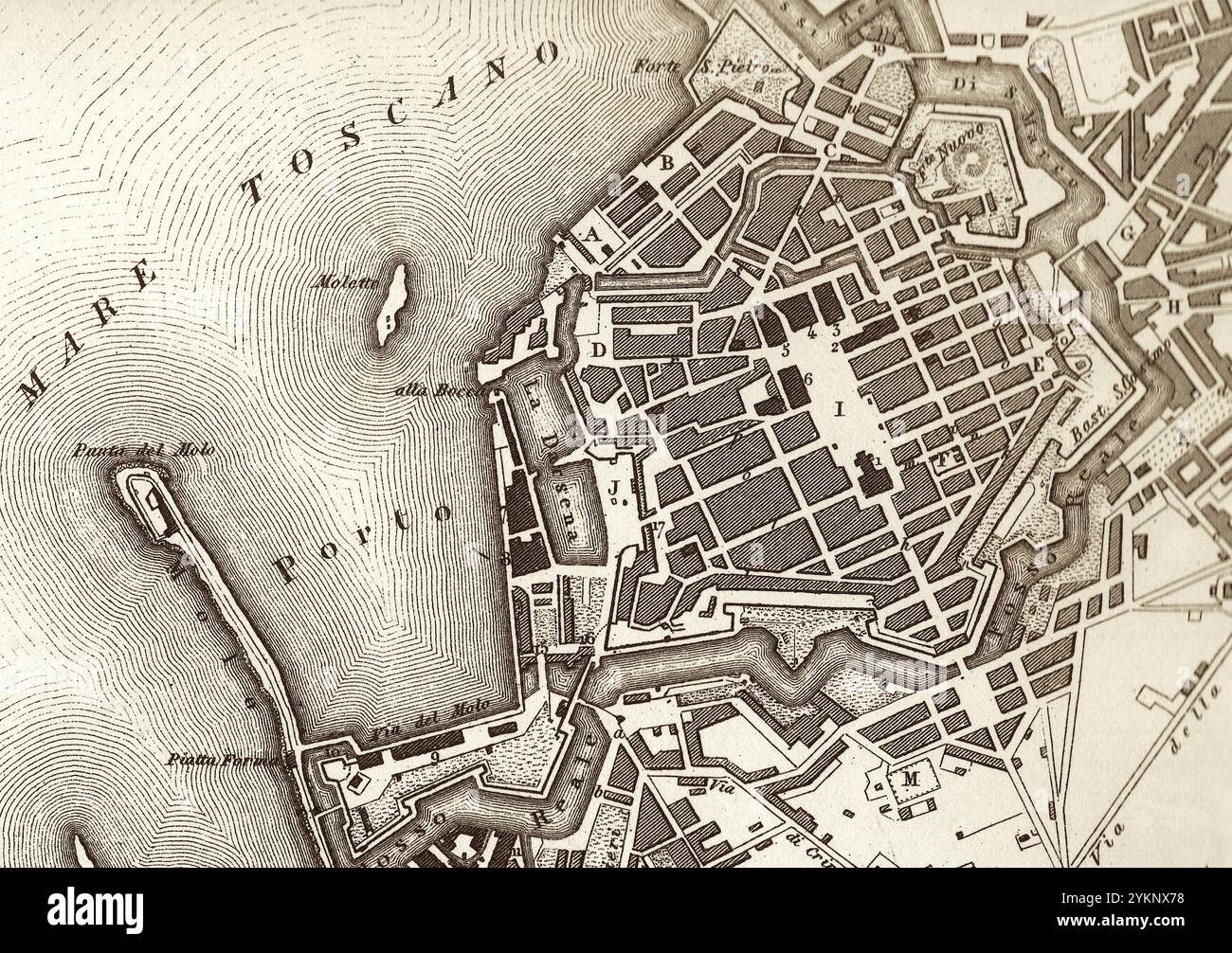 Livorno - Livorno città Largo Littorio cartolina ZG1463