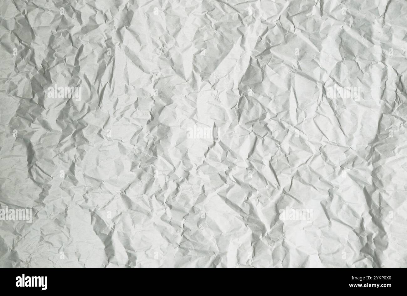 Crumpled Paper Texture for Abstract Backdrop Stock Photo