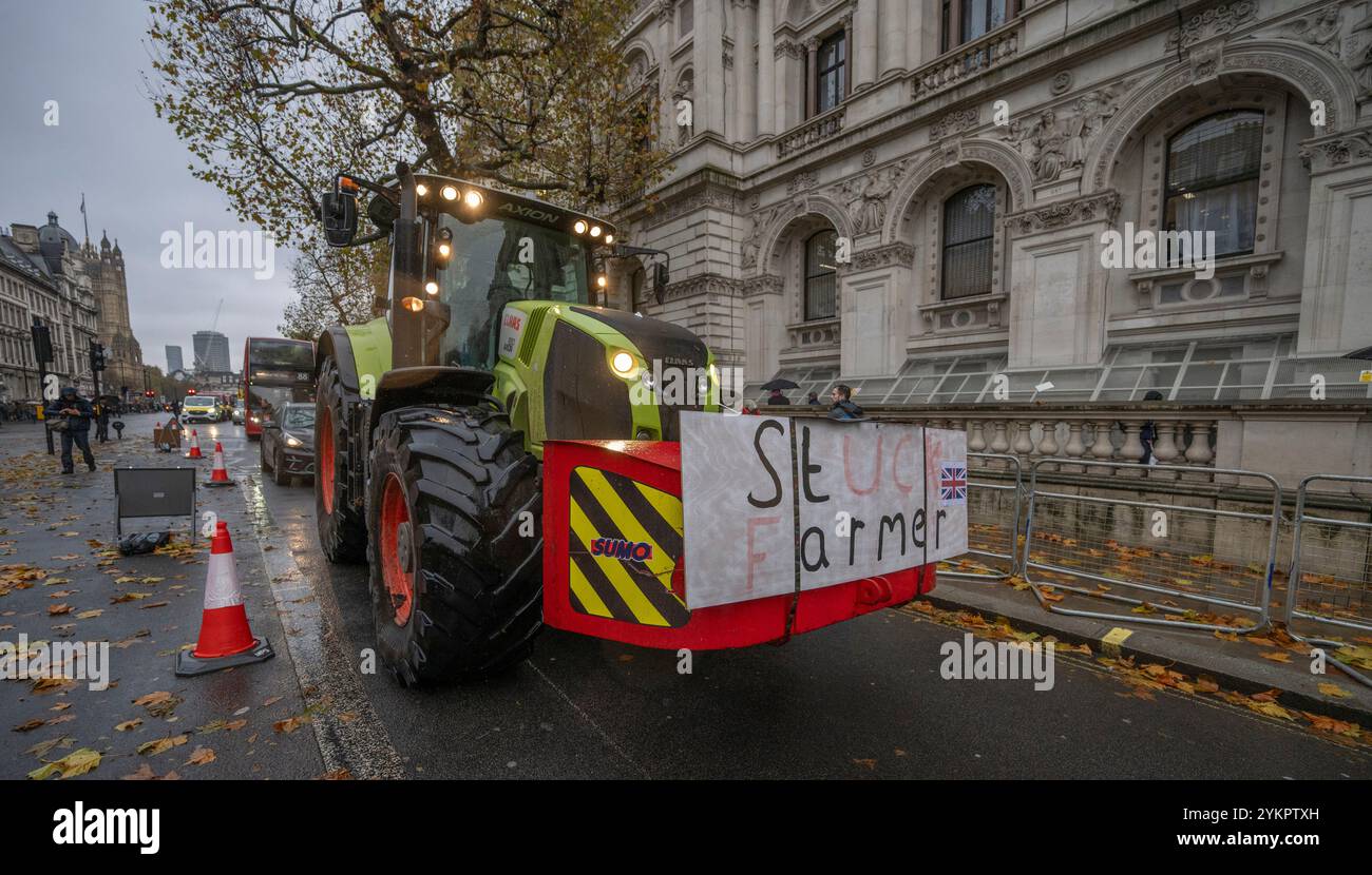 Tractor protest london hi-res stock photography and images - Alamy