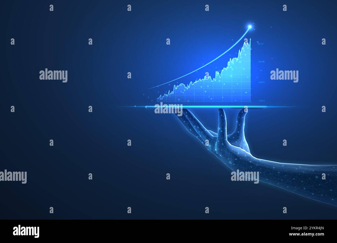 market increase graph hand 2d animation. finger... Growth graph and hand. Market analysis, stock exchange, business ...