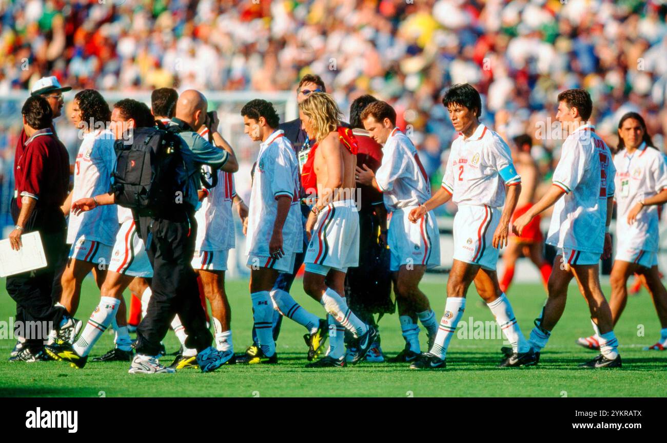 Affiche du match Mexique - Belgique - 1998 FIFA World Cup - Football - auction online