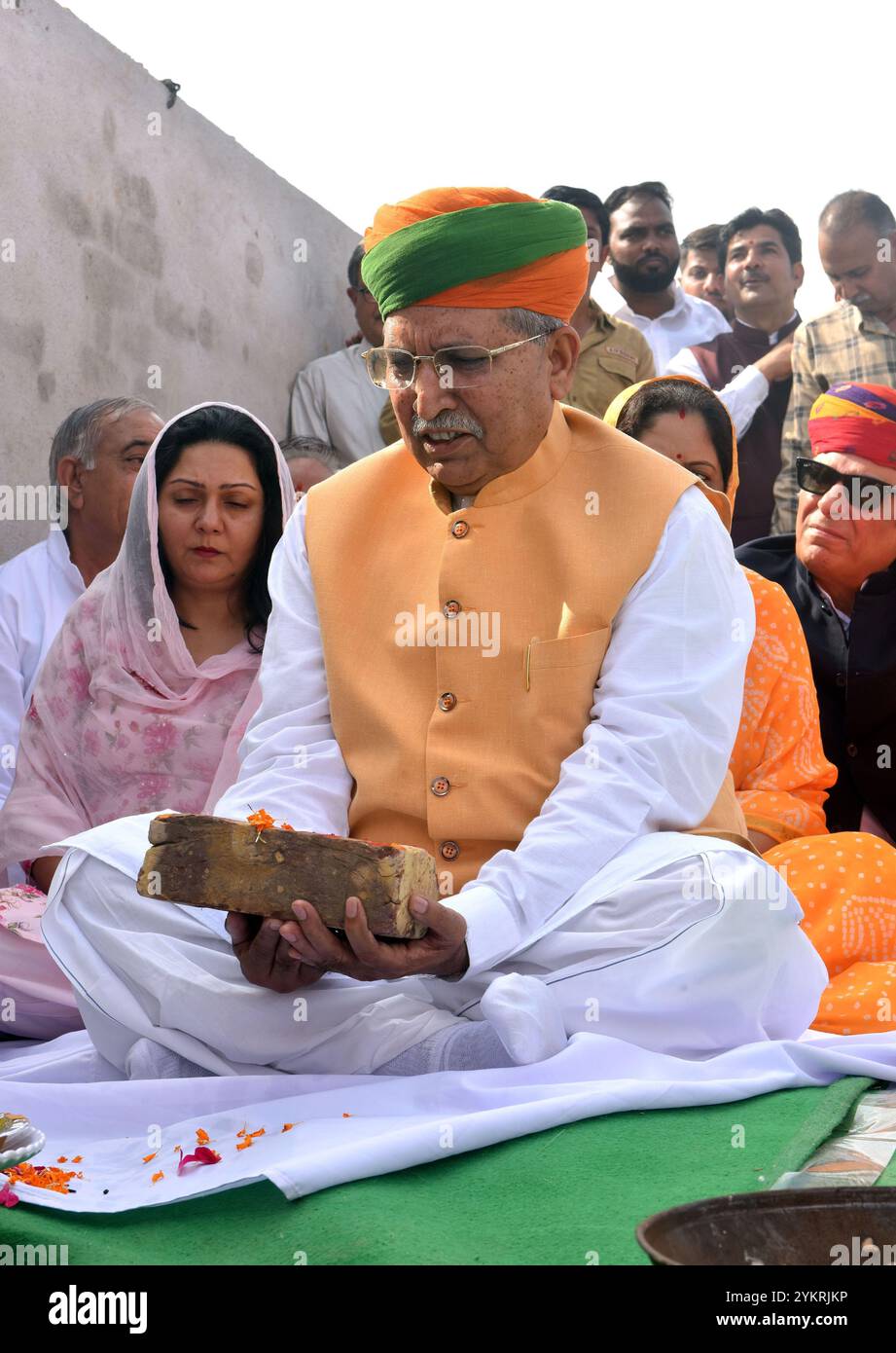 Bikaner, Rajasthan, India. 15th Nov, 2024. Union Minister Arjun Ram ...