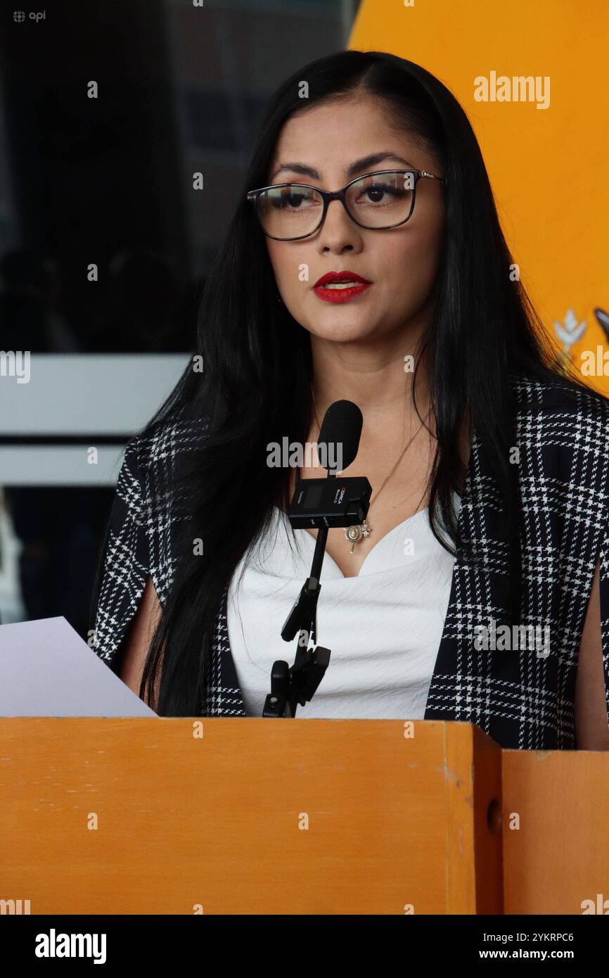 Viviana veloz quito tuesday november 19 2024 president of the
