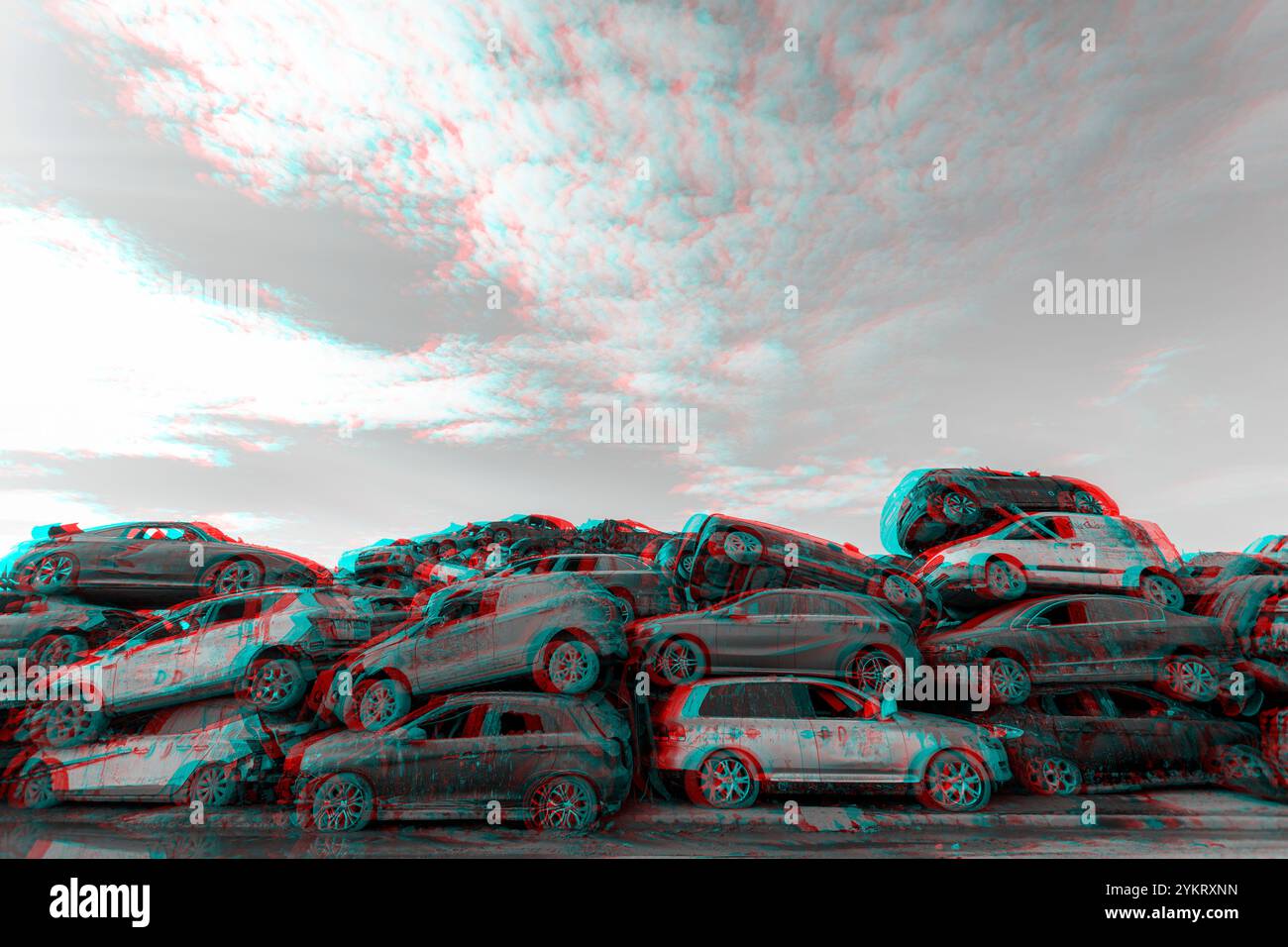 Accident damaged cars hi-res stock photography and images - Alamy