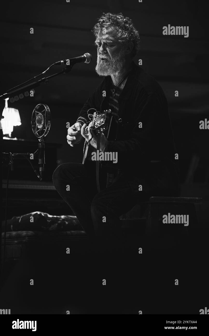 Glen Hansard performing live at St George's, Bristol, on 10th April 2024 Stock Photo