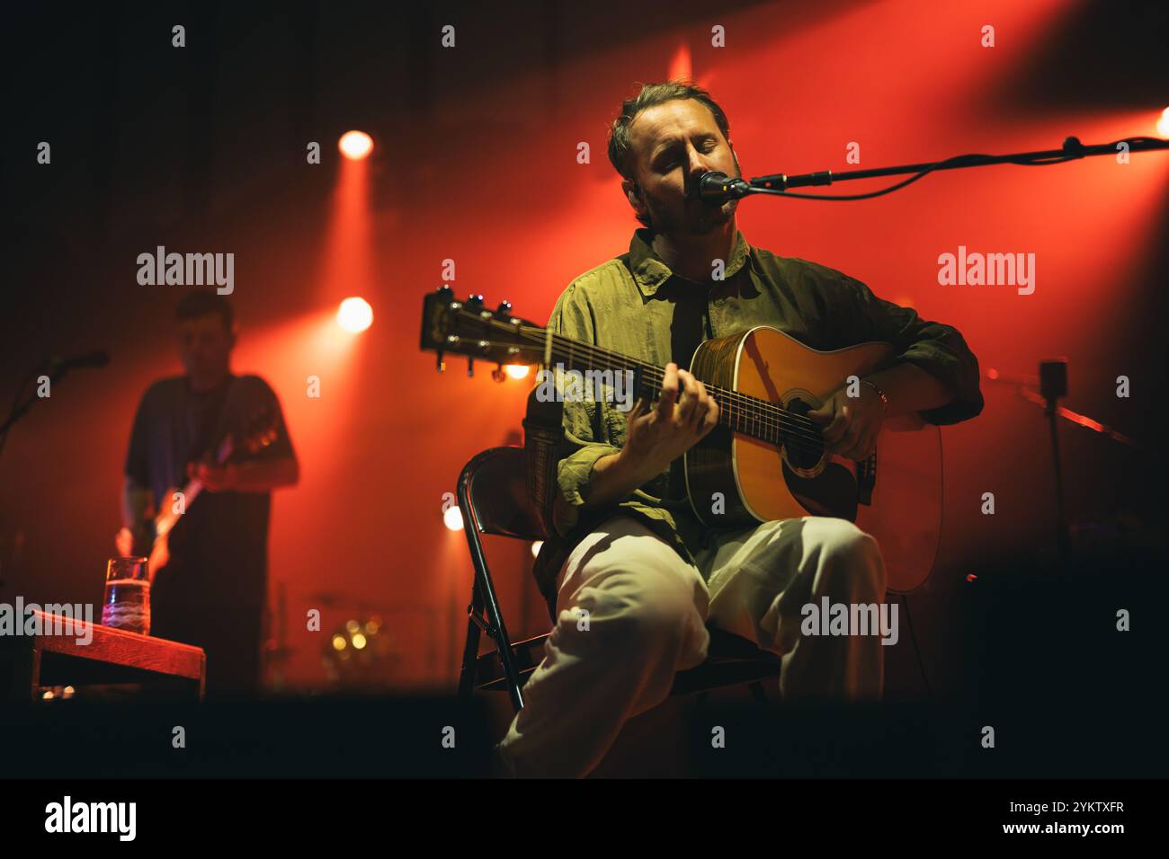 Ben Howard performing live at Bristol Beacon, 28th October 2024 Stock Photo
