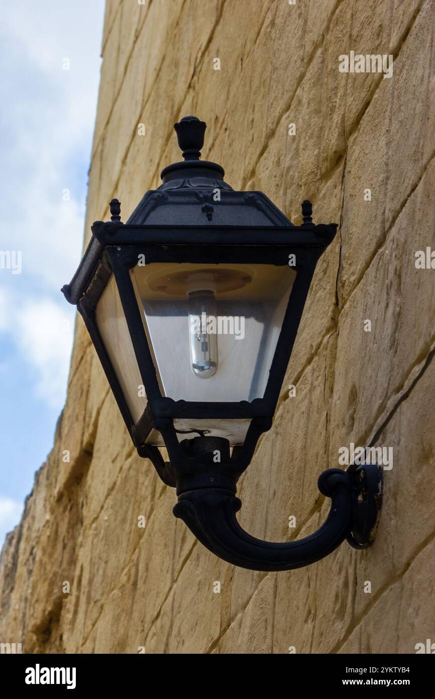 Vintage lantern on the wall hi-res stock photography and images - Alamy