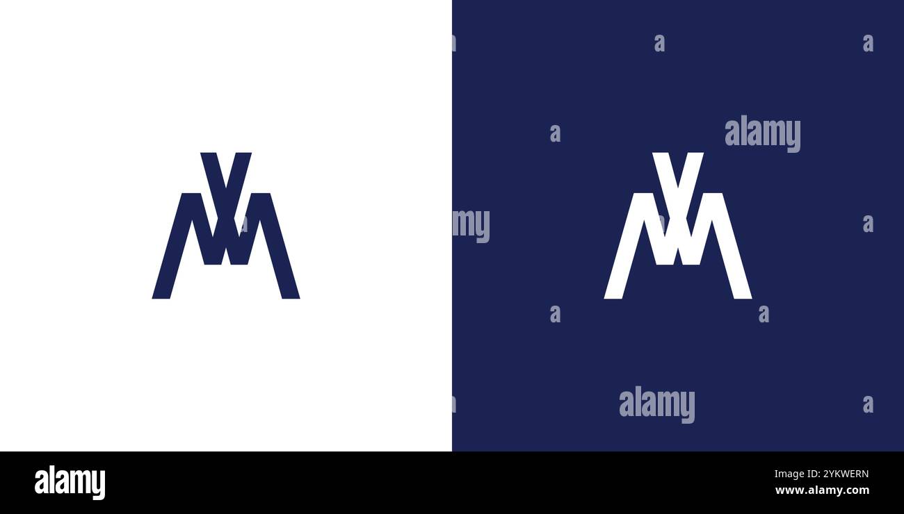 Modern and unique MW logo design Stock Vector Image & Art - Alamy