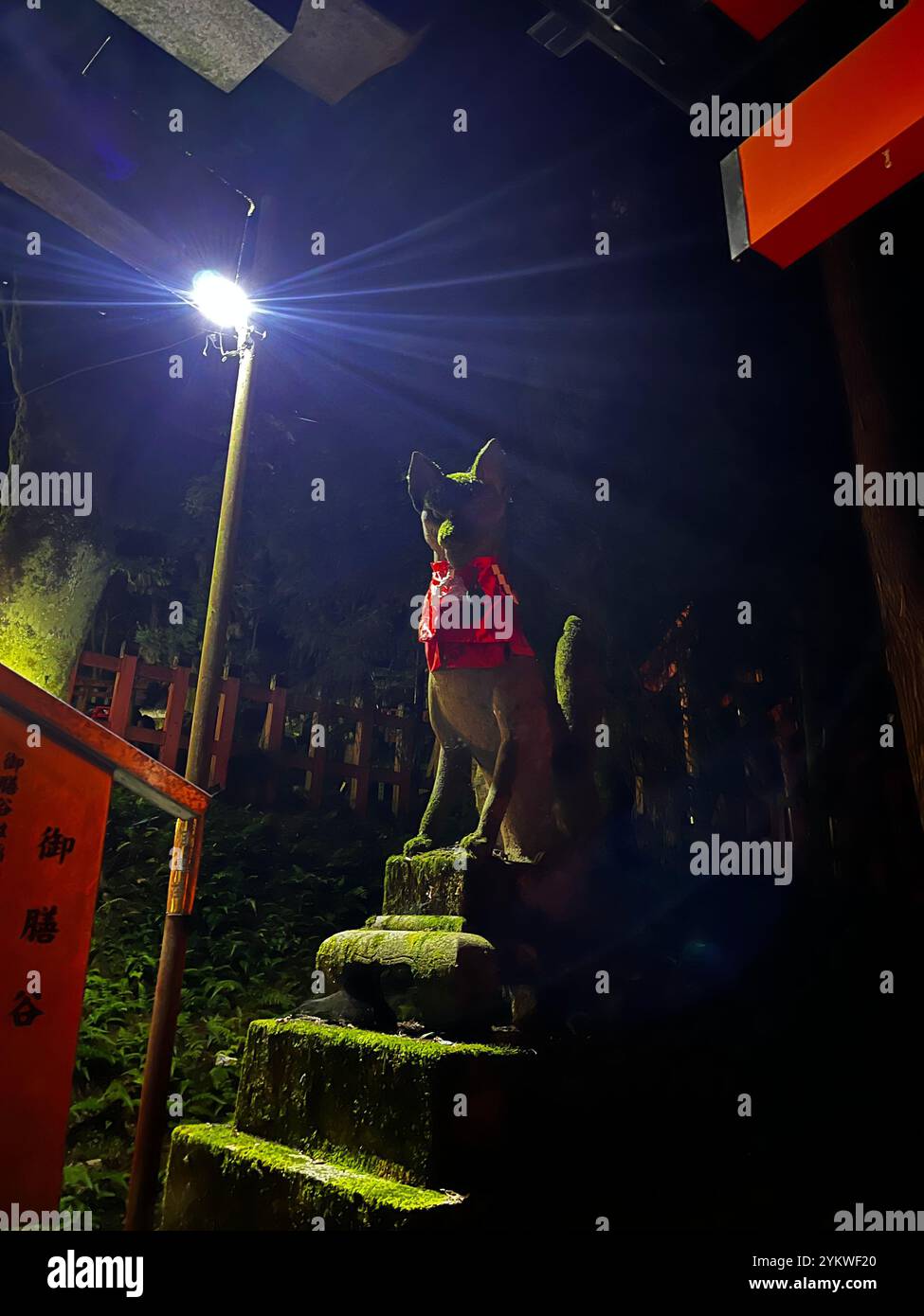 Fushimi Inari Shrine Kyoto - Smartphone Captured Stock Image