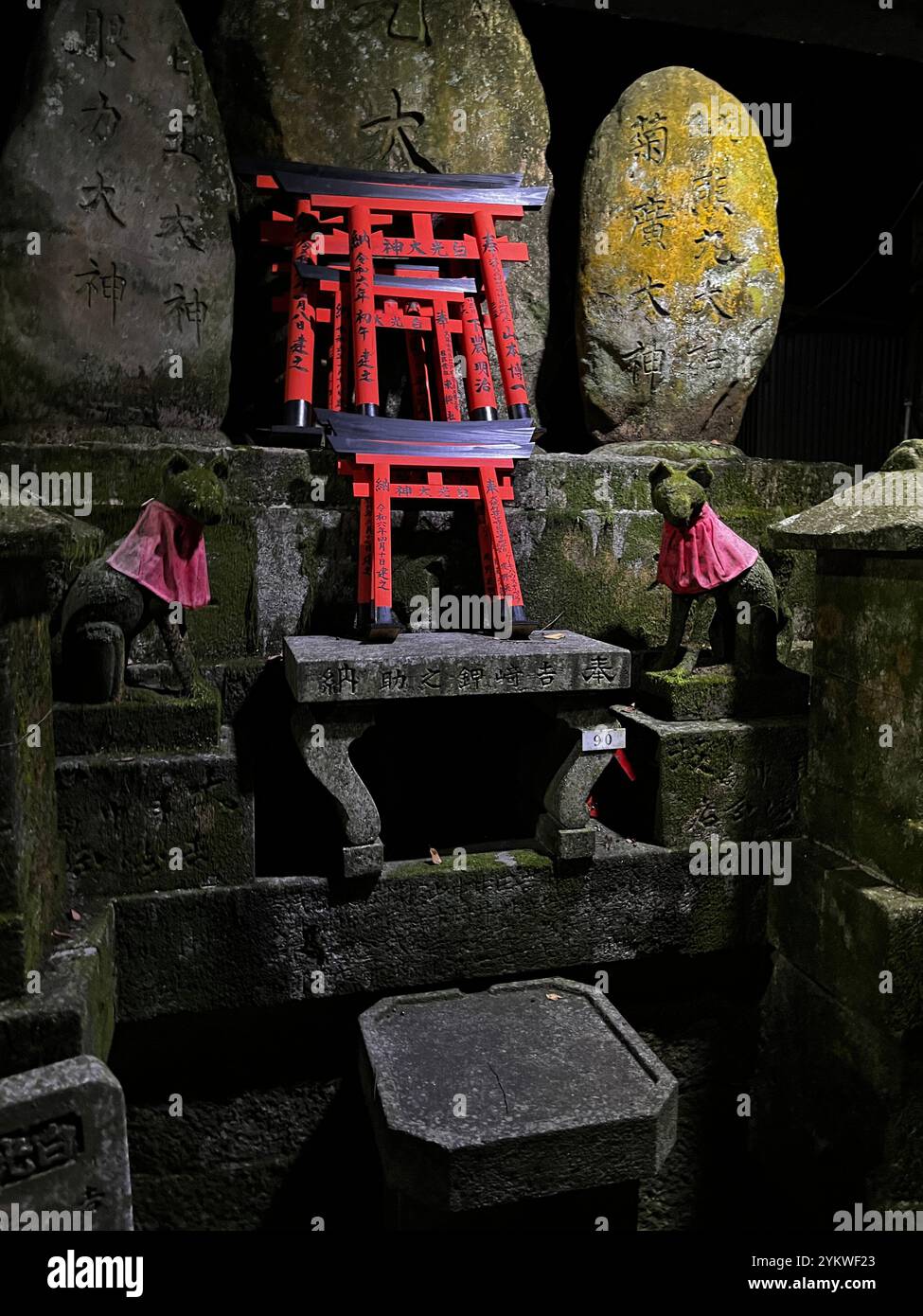 Fushimi Inari Shrine Kyoto - Smartphone Captured Stock Image