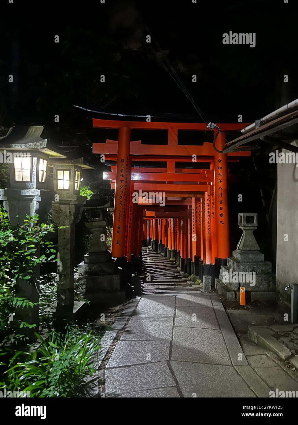 Fushimi Inari Shrine Kyoto - Smartphone Captured Stock Image