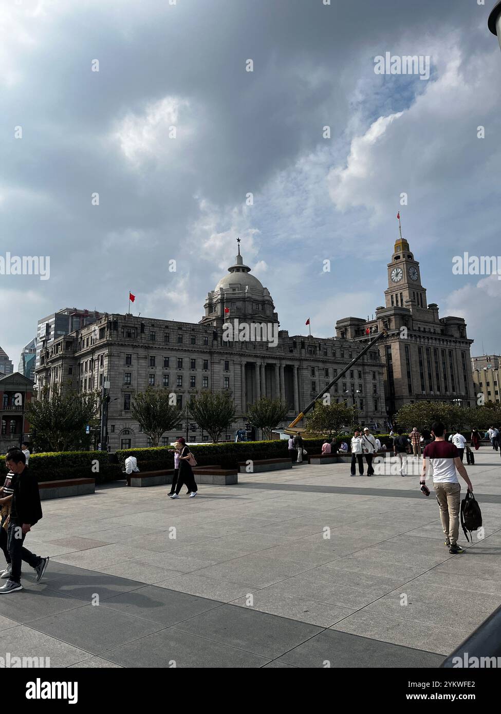 The Bund Shanghai - Smartphone Captured Stock Image