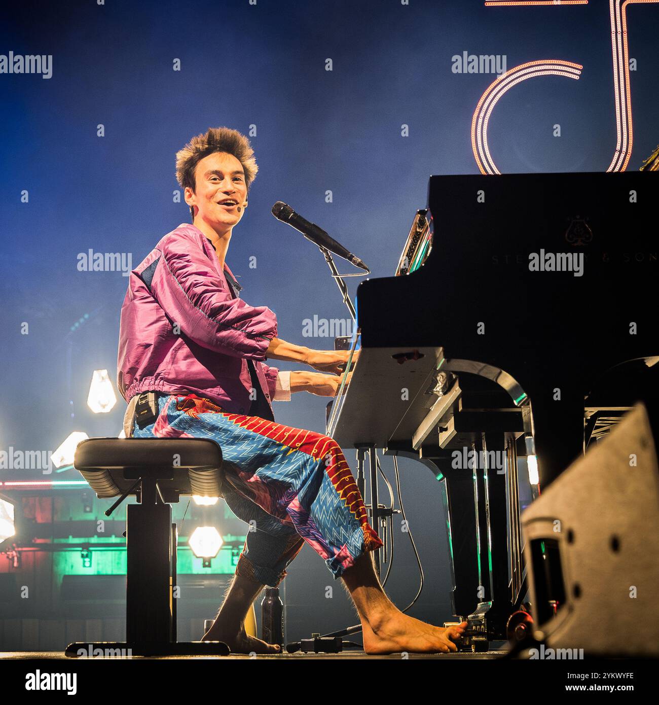 Jacob Coler Jacob Collier performing live in Oslo on 18 November 2024 Stock Photo ...