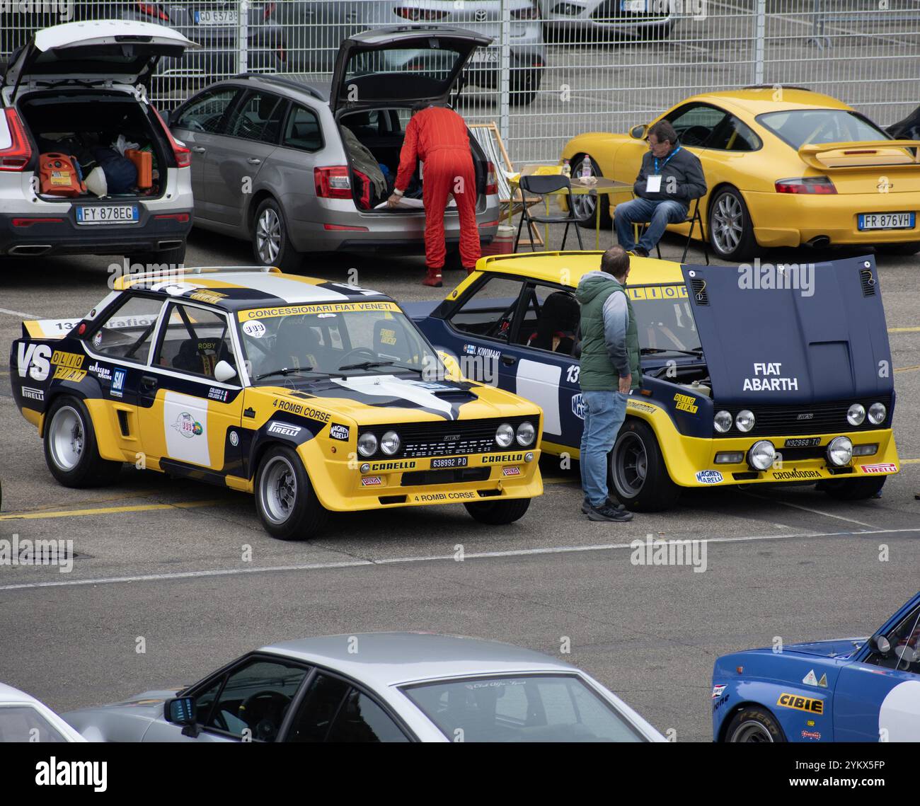 The Fiat 131 Rally Abarth is a legendary rally car, featuring ...
