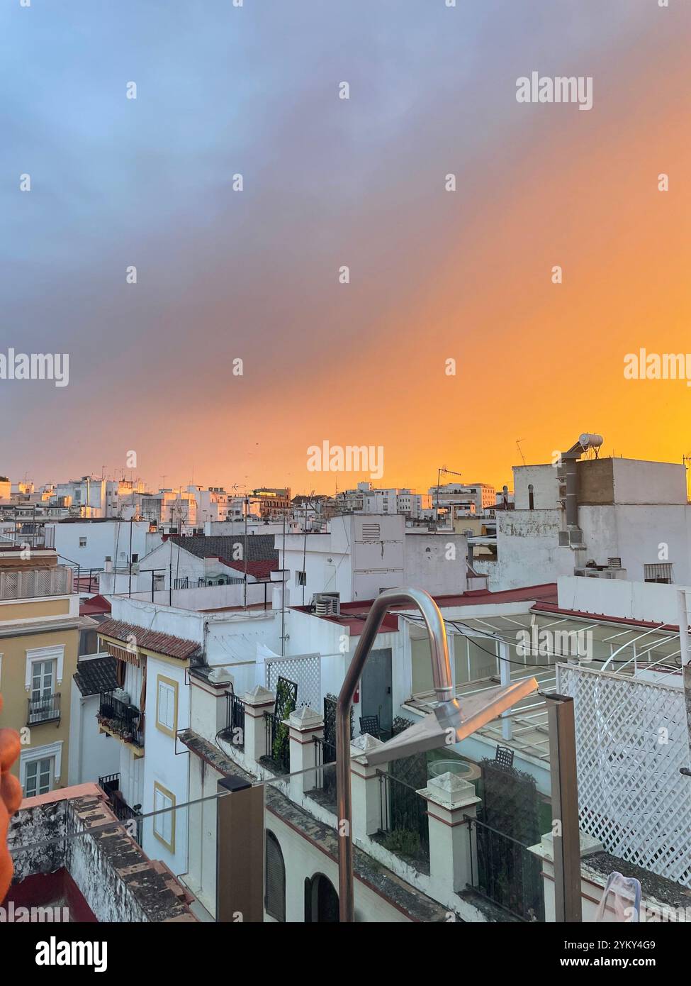 Beautiful Skylines - Smartphone Captured Stock Image