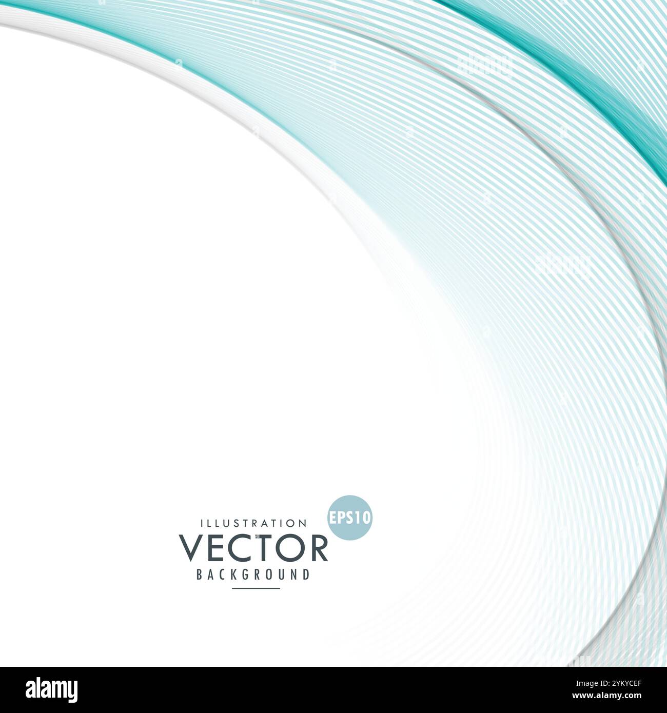 blue smooth wave background illustration Stock Vector Image & Art - Alamy