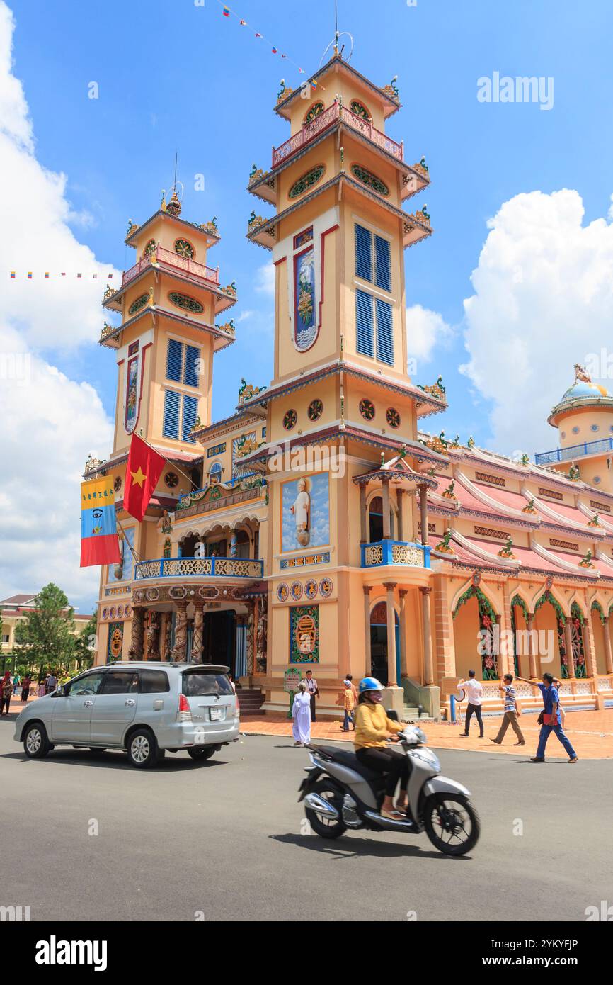Tay Ninh Holy See is towers of Caodaism in Tay Ninh Province in Vietnam ...