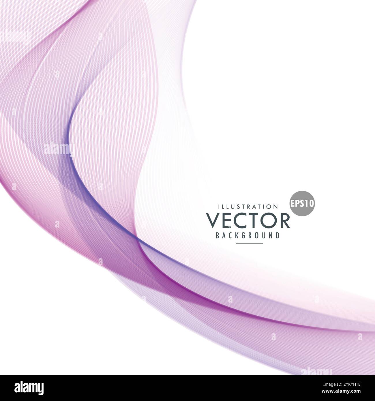 abstract purple wave background design Stock Vector Image & Art - Alamy