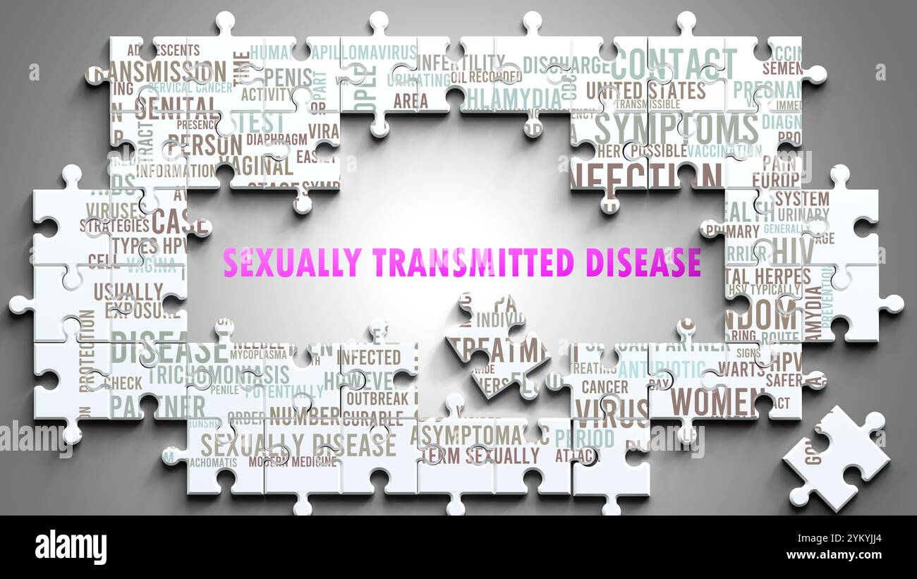 Sexually transmitted disease being a complex subject hi-res stock ...