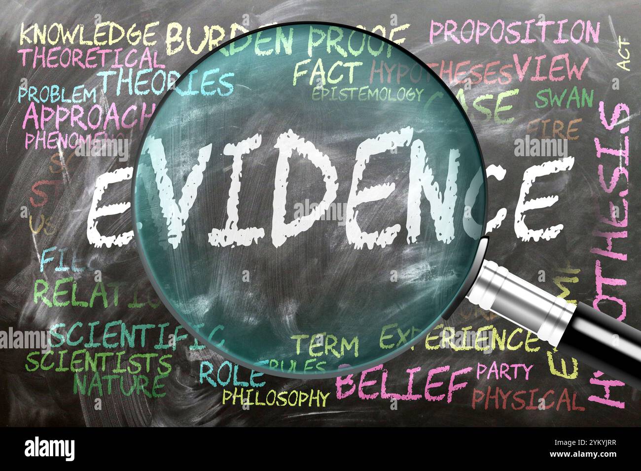 Hypothesis and evidence hi-res stock photography and images - Alamy