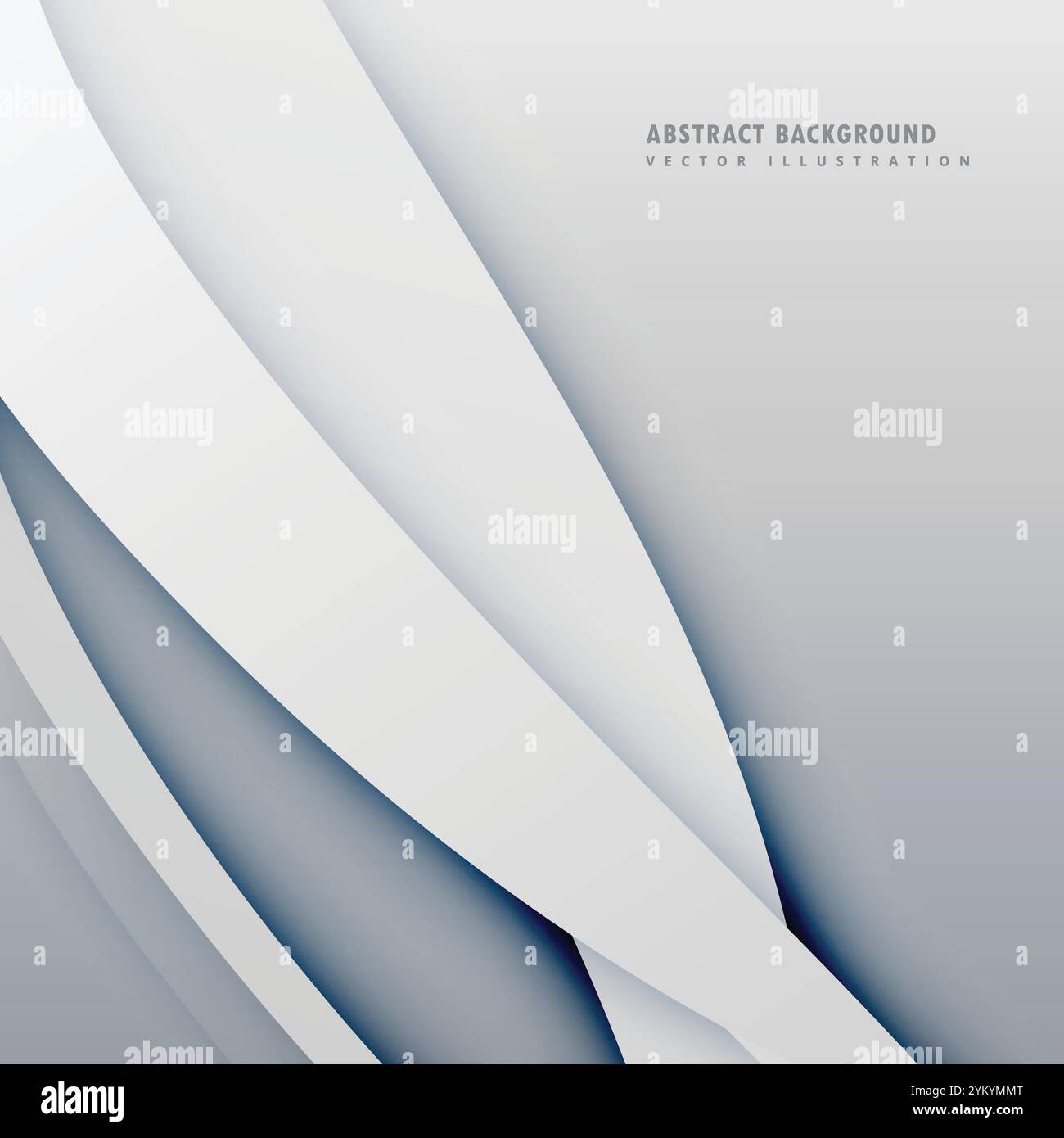 abstract gray background with smooth wave Stock Vector Image & Art - Alamy