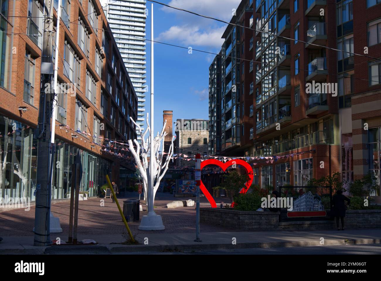 Toronto - Distillery Historic District Stock Photo
